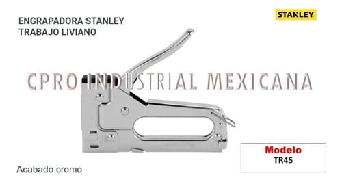 Engrampadora De 1/4 - 5/16 Liviana Stanley Tr45