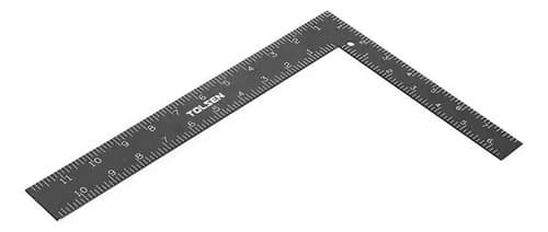 Regla L De Metal 30 X 20 Cm 12 X 8tolsen 35042