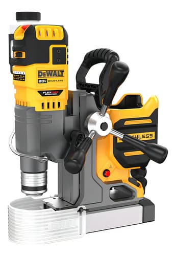 Taladro Con Base Magnética Dewalt, Modelo Dcd1623bb3, Con Mandril De 16 Mm Sin Batería Ni Cargador, 20 V Amarillo