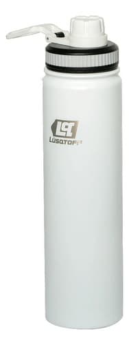 Botella Térmica Lusqtoff Acero Inoxidable 750 Ml Calor Frio Color Blanco