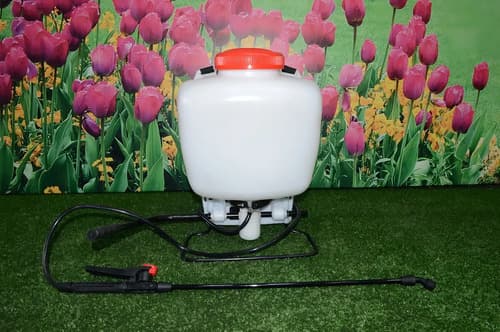 Fumigadora Pulverizadora Manual Equus De Mochila 15l Color Blanco