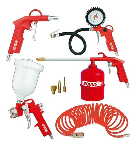 Kit 8 Piezas Para Compresor De Aire Equus Kirkor