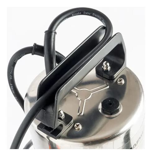 Bomba Sumergible Daewoo 750w 1hp Acero Inoxidable Pozo Negro Color Plateado