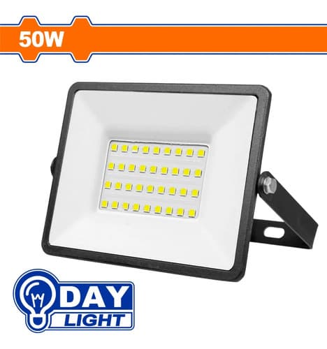 Reflector Led 50w Luz Día Ip65 Wadfow Wwx15501 Negro Luz Día Ip65