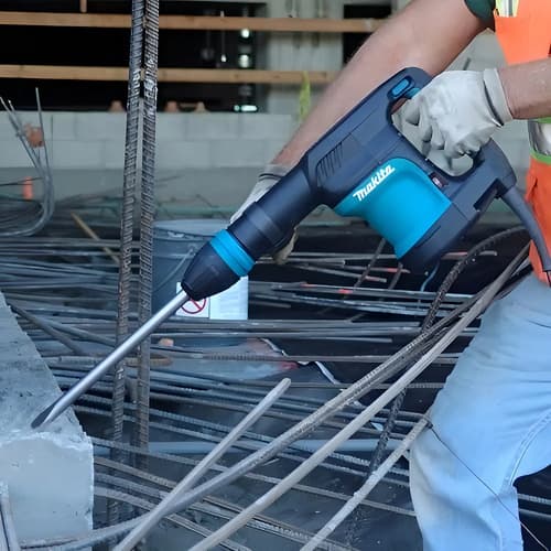 Demoledor Sds Max 1.100w 11 Joules Makita Hm0870c 110v Azul