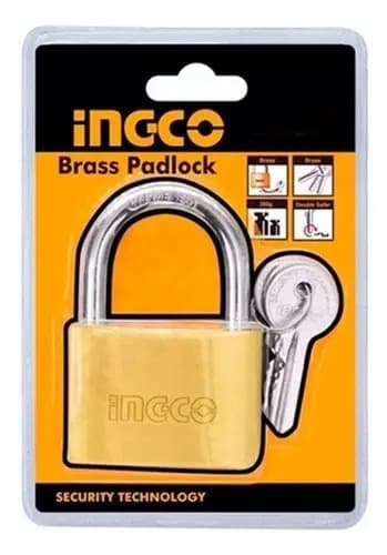 Candado Bronce 30mm Ingco Dbpl0302 Ff