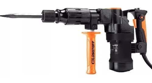 Martillo Demoledor 1050w + Cincel Lusqtoff Mdl1050-9 Premium Negro
