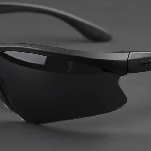 Lentes De Proteccion Deportivos Ingco Negros Hsg06 Negro