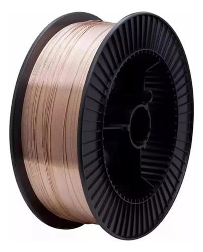 Rollo De Alambre Para Soldar Mig 0.6 Mm Por 5kg Cobre