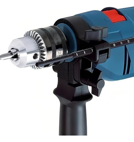 Taladro Percutor 550w Bosch Gsb 550 Re + Set 34 Piezas Azul