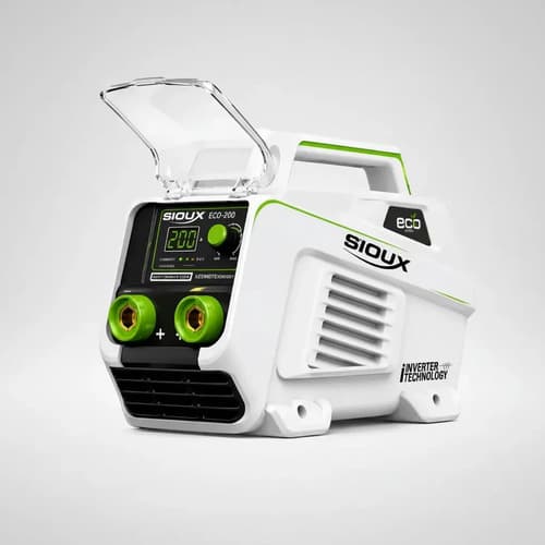 Soldadora Inverter Sioux 200a Electrodo Portátil 220v Blanco