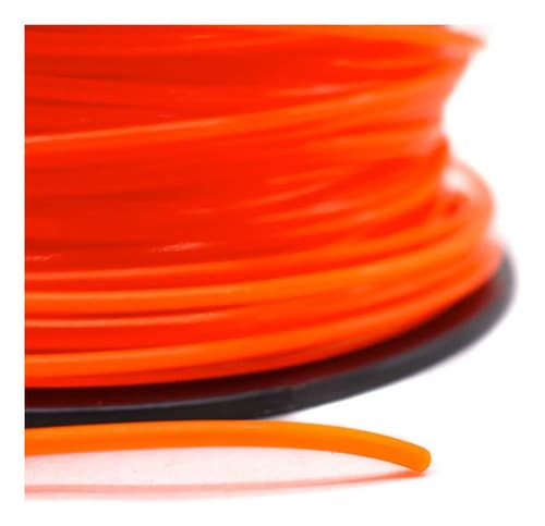 Tanza Bordeadora Redonda 3mm 140m Uruguay Color Naranja