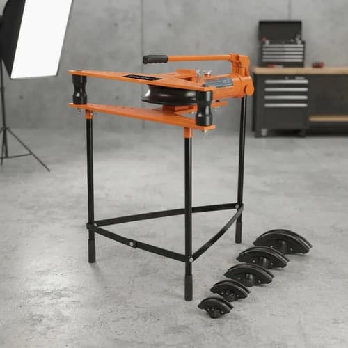 Dobladora De Tubo Hidráulico Con Dados 12 Ton Horizontal