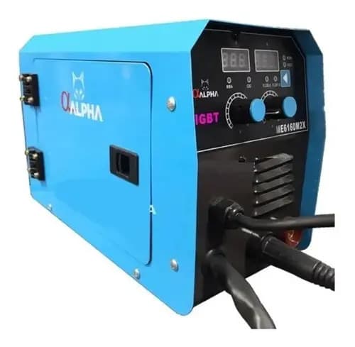 Soldadora Inverter Mig/mag Electrodo Alpha Pro 160a Monofásica Azul