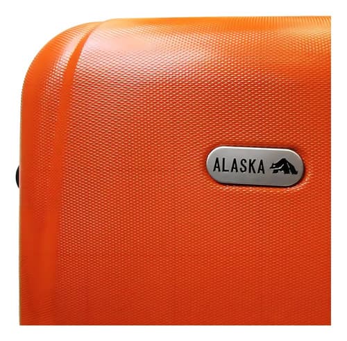 Valija Rigida Chica 20 - Impermeable Color Naranja