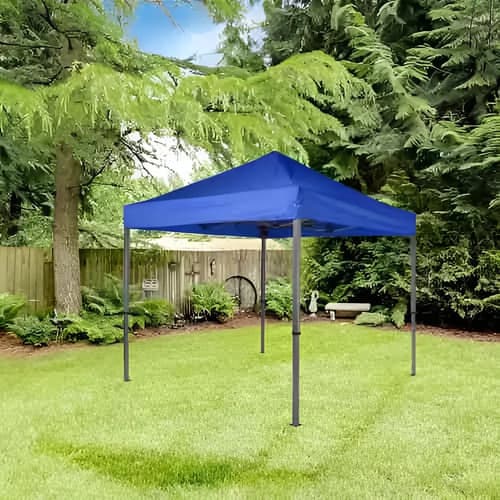 Gazebo Plegable Toldo Super Reforzado 2x2 Para El Jardín Color Azul