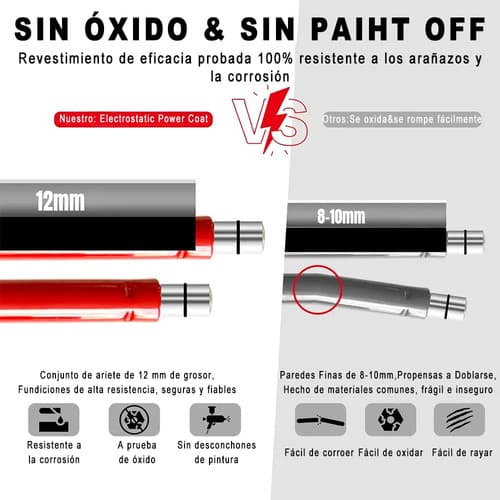 Gato Hidráulico Kepoureomq Porto Power De 10 T