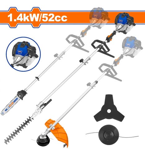 Desmalezadora A Gasolina 2 Tiempos - 1.4kw - 52cc Wadfow