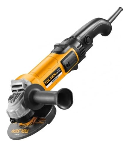 Amoladora Angular Industrial 1200w 125mm 50 Hz - Sc - Color Naranja Con Negro Frecuencia 50hz