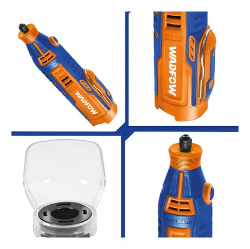 Mini Torno Wadfow Esmeril Inalámbrico Pulido+cable Tipoc Frecuencia 50 Hz/ 60 Hz Potencia 0 W