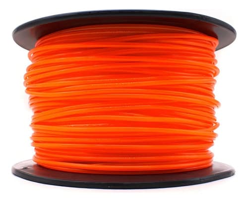 Tanza Bordeadora Redonda 3mm 140m Uruguay Color Naranja