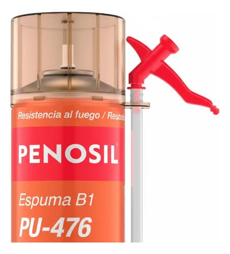 Espuma Ignífuga Penosil 476 B1 Resistente Cortafuego Color Rosa