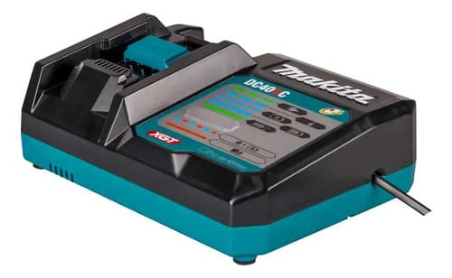 Taladro Percutor Atornillador Inalámbrico De 13mm Makita Hp001gd201 + Accesorio Con Makpac Turquesa