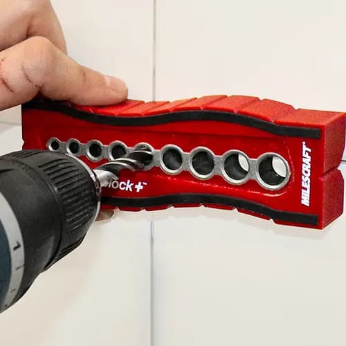 Guía De Perforación 90 Grados Drillblock Plus Milescraft Para Madera