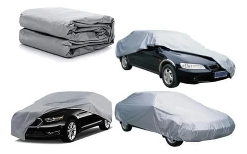 Funda Cubre Auto Cobertor Talle L Gris