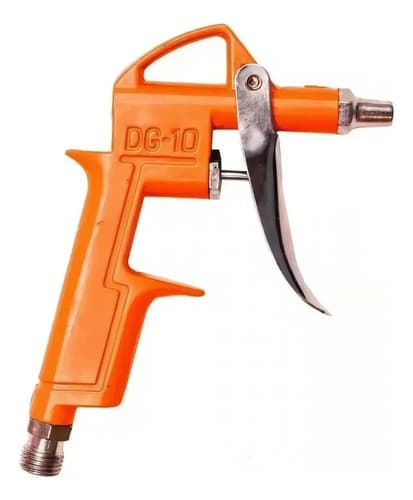 Juego Compresor Lüsqtoff Para Pintar - Kit 5 Piezas Color Negro Naranja