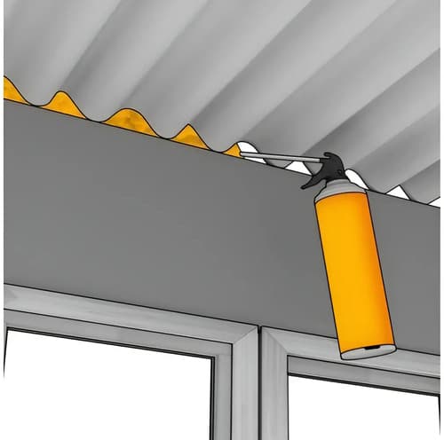 Espuma Expansiva De Poliuretano Para Relleno Sika Boom 750ml