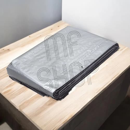 Lona Impermeable Truper Plata 5 X 3 Metros Camping Mf Shop Gris