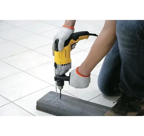 Taladro Percutor Stanley Stdh8013 800w 1/2 13mm Color Amarillo Frecuencia 50 Hz / 60 Hz