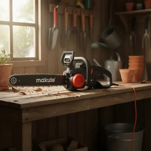 Motosierra Electrica 16 Pulgadas 2200w Makute Ec004 Negro