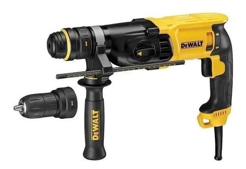Rotomartillo Electroneumático Dewalt D25134k Amarillo Y Negro Frecuencia De 50hz/60hz Con 800w De Potencia Amarillo/negro 50 Hz/60 Hz