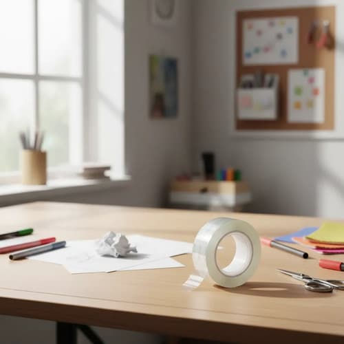 Pack X12 Cintas Adhesivas Transparentes 12mm X 27.4m Transparente Lisa