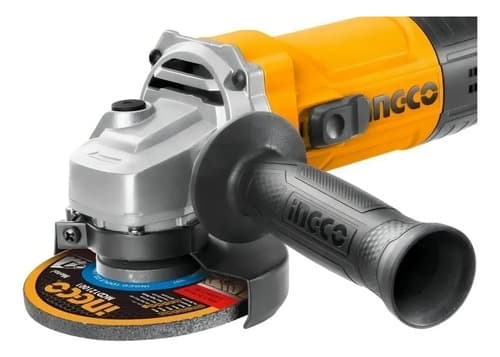 Amoladora Angular 4 1/2 750w Ingco Ag75028 Naranja 60 Hz