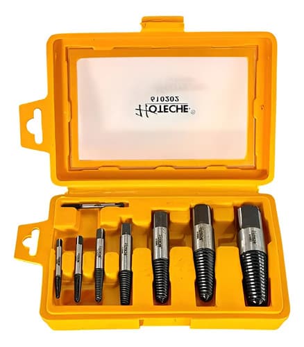 Juego De Extractor De Pernos Rotos De 8 Piezas Hoteche