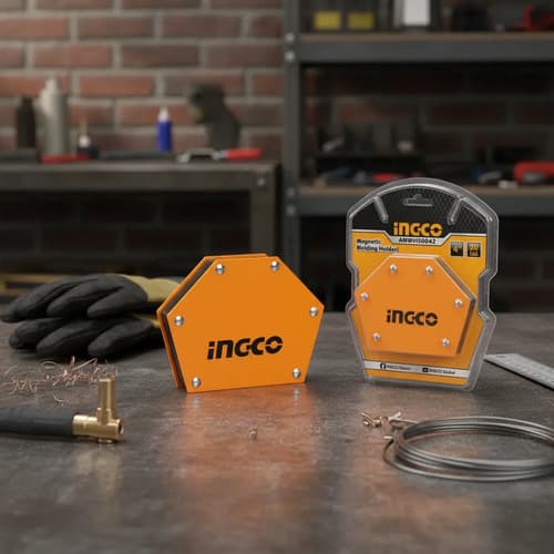 Escuadra Magnetica Multi Angulo Soldadora Amwh50042 Ingco