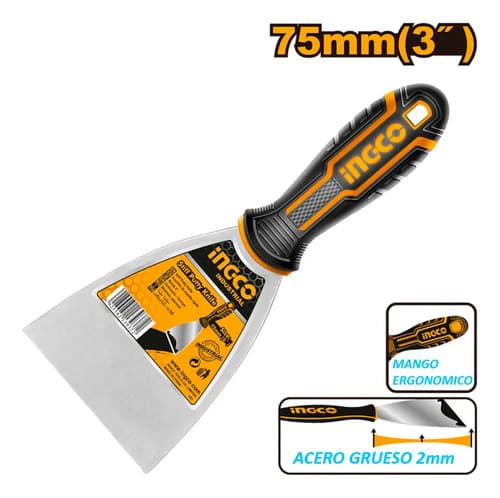 Rasqueta Ingco 75mm Yesero Durlock Espatula Pintor
