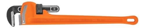 Llave Para Tubo, Stilson, 24 Truper Profesional Color Naranja Oscuro