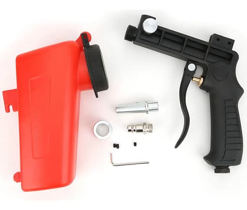 Mini Pistola De Arena Neumática Marca Sj Portátil Modelo Ewd