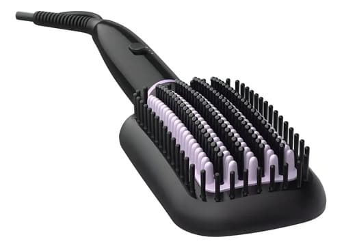 Cepillo Alisador Philips Bhh880/00 Negro