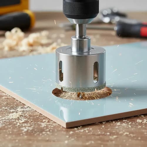 Cortag, Sierra Con Forma De Diamante Para Gres Porcelánico, 51 Mm