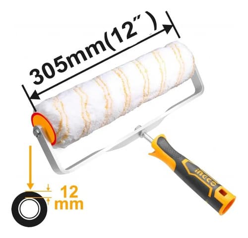 Rodillo 305mm 12 Micro Fibra Ingco Hrht093051