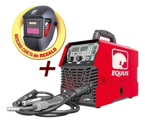 Soldadora Equus Inverter Mig-mma-tig Lift 3 En 1 200a Color Rojo