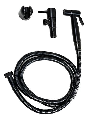Ducha Higienica Negra Metalica Italomix Lh-3325
