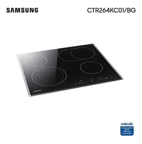 Anafe Eléctrico - Samsung Ctr264 Color Negro - 4 Hornallas