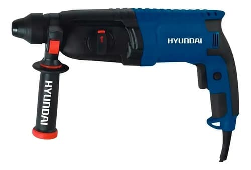 Rotomartillo Hyundai De 850 W Con Encastre Sds Plus Azul
