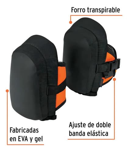 Rodilleras Ligeras De Neopreno El Par Truper Rod-l 12951